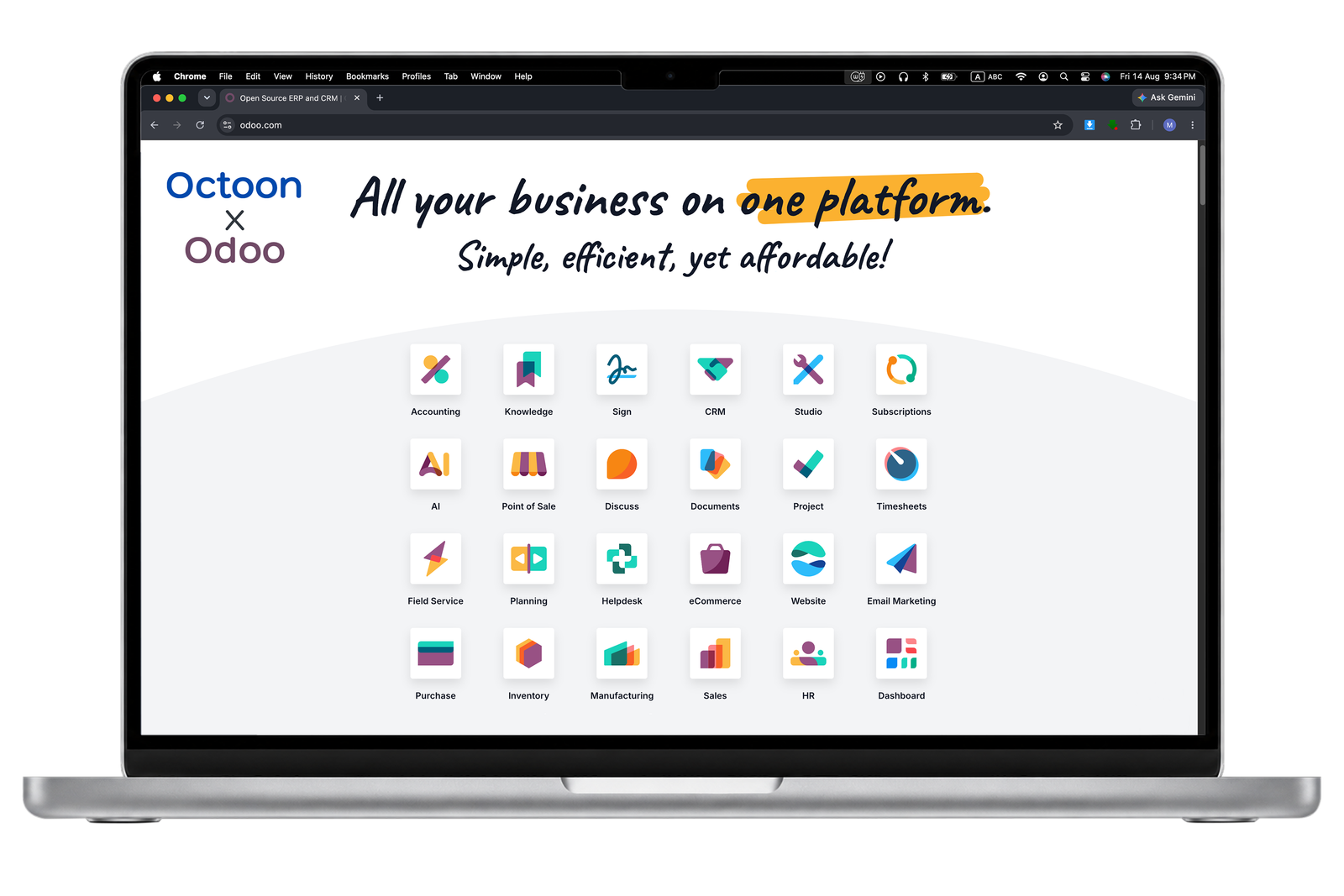 Odoo ERP Dashboard